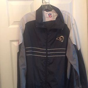 LA Rams lightweight nylon Jacket XL